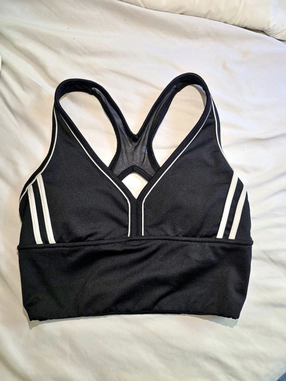 La SENZA Black Sports Bra Size Small